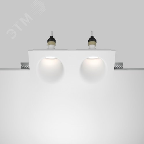 Светильник встраиваемый Gyps Modern Белый - фото 3