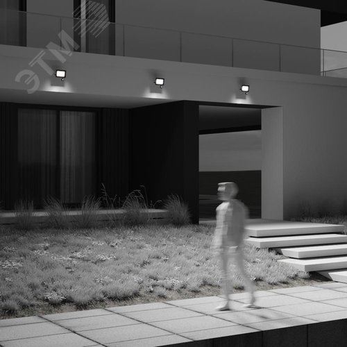 Прожектор Outdoor Flood IP 65 LED 50W 4000 K черный - фото 4