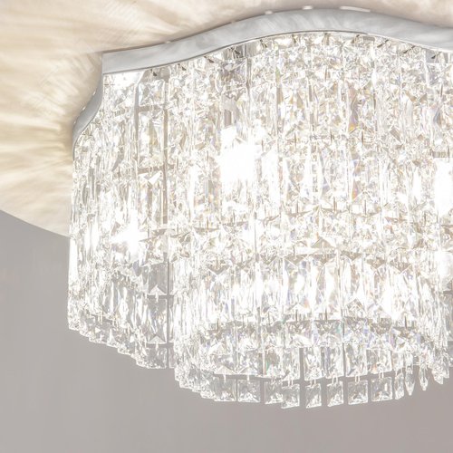 Светильник потолочный Dune E14х6 Хром - фото 5