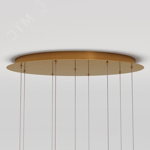 Светильник подвесной Sapphire LED 56W Латунь - фото 5