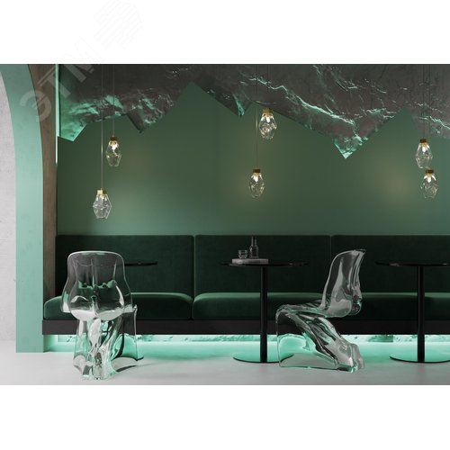 Светильник подвесной Cocktail time G9х1х28W Золото - фото 5