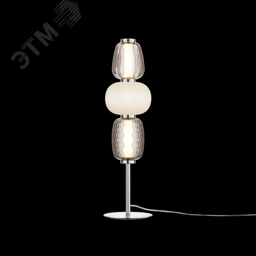Светильник настольный Pattern LED 28W Хром - фото 4