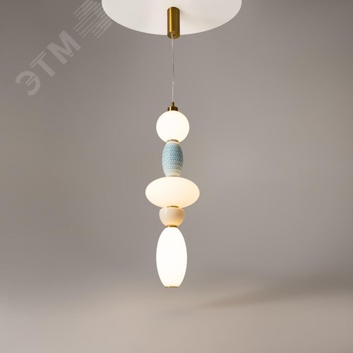 Светильник подвесной Adore LED 23W Латунь - фото 6
