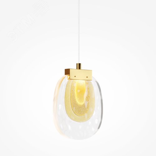 Светильник подвесной Biology LED 3W Латунь - фото 5