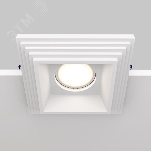 Светильник встраиваемый Gyps Modern GU10 10Вт - фото 3