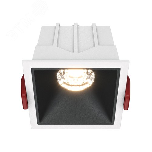 Светильник встраиваемый Alfa LED DL043-01-10W3K-D-SQ-WB Белый - фото 1