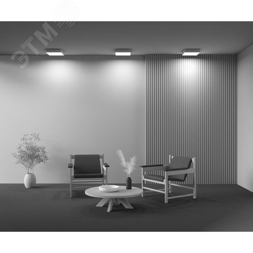 Светильник потолочный Zon LED 36W Белый - фото 6