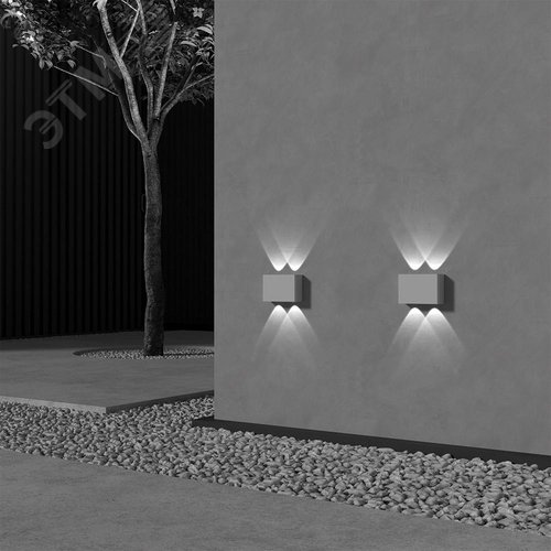 Подсветка архитектурная Outdoor Show IP 54 LED 4W 3000 K Белый - фото 7