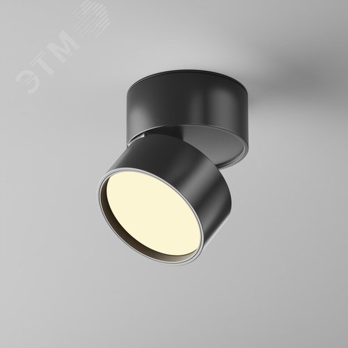 Светильник потолочный Onda LED 12W Черный - фото 2