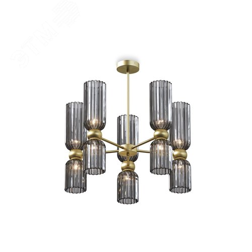 Светильник подвесной Antic E14х10х40W Золото - фото 6