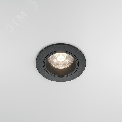 Светильник встраиваемый FOCUS LED DL125-L12-4K-B Черный - фото 4
