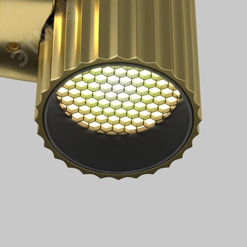 Светильник настенный (бра) Technical C106WL-01-GU10-BS Латунь - фото 3