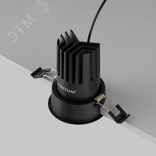 Светильник встраиваемый Dip DL117-15W-4K-B Черный - фото 8