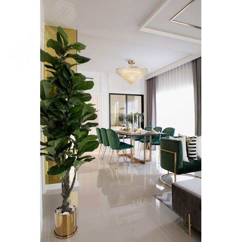 Светильник потолочный Maytoni MOD130CL-14G Золото - фото 6