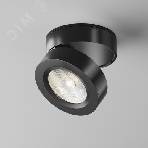 Светильник потолочный Magic LED 7W Черный - фото 3