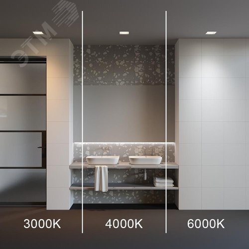 Светильник встраиваемый Okno DL056-18W3-4-6K-W Белый - фото 7