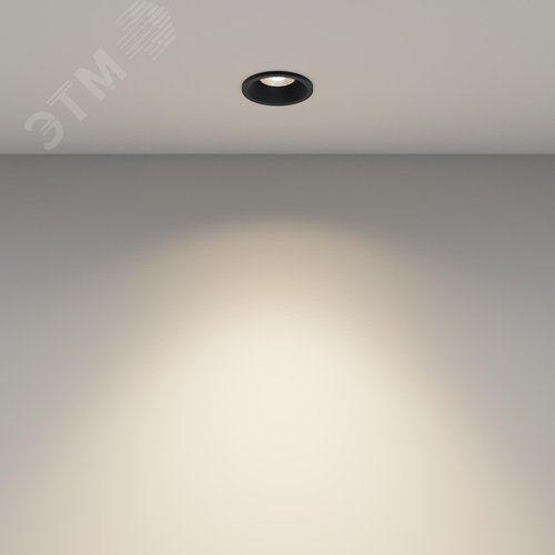 Светильник встраиваемый Mini DL059-7W3K-B Черный - фото 4