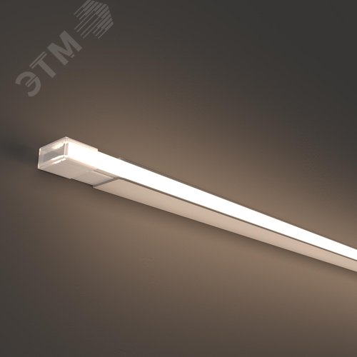 Неон гибкий 12x6 24В 10Вт/м 3000K IP67 5м 432029 - фото 2
