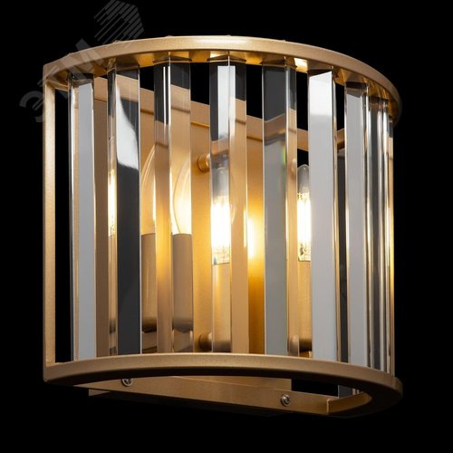 Светильник настенный (бра) Maytoni MOD087WL-02G Золото - фото 5