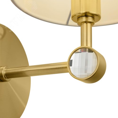 Светильник настенный (бра) Maytoni MOD088WL-01BS Латунь - фото 4