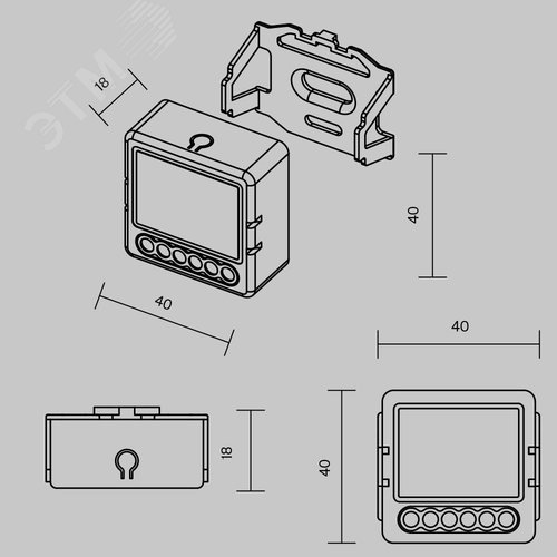 Выключатель Wi-Fi двухканальный без нуля - фото 4