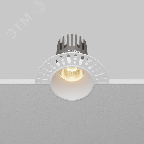 Светильник встраиваемый Dip DL124-10W-3K-TRS-W Белый - фото 6