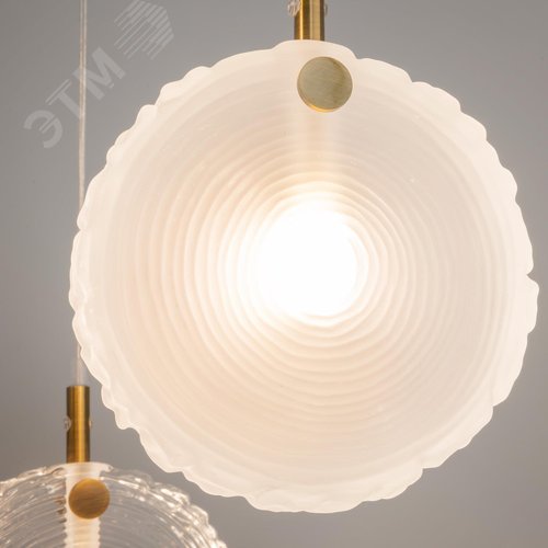 Светильник подвесной Frozen G4х5х5W Латунь - фото 6