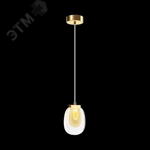 Светильник подвесной Biology LED 3W Латунь - фото 7