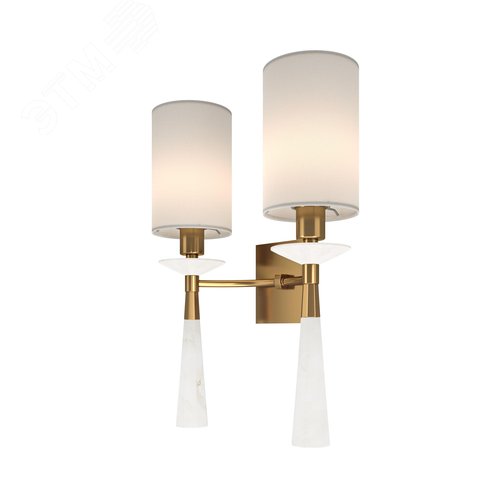 Светильник настенный (бра) Maytoni MOD224WL-02BS1 Латунь - фото 4