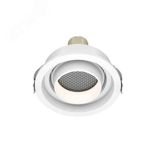 Светильник встраиваемый Atom DL113-GU10-01-RD-W Белый - фото 1