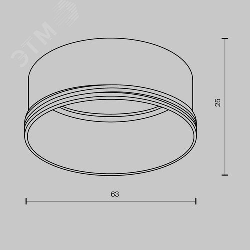 Кольцо декоративное для Focus LED 20Вт - фото 7