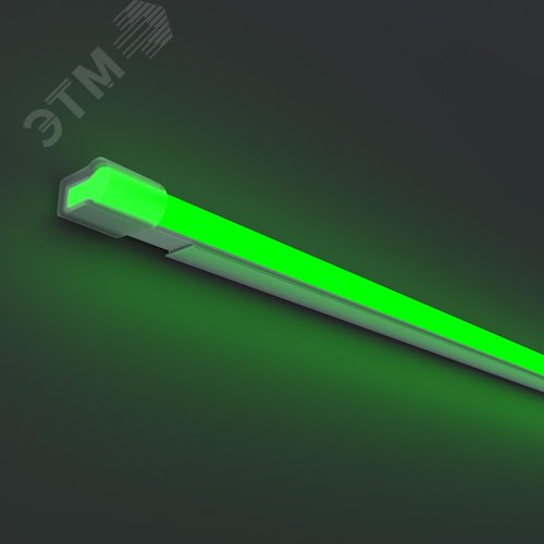 Неон гибкий 25x13 220В 8Вт/м Green IP65 50м 201234 - фото 2