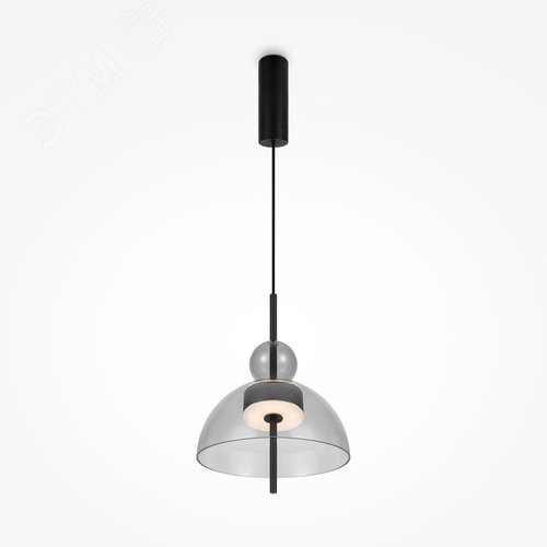 Светильник подвесной Bangkok LED 12W Черный - фото 5