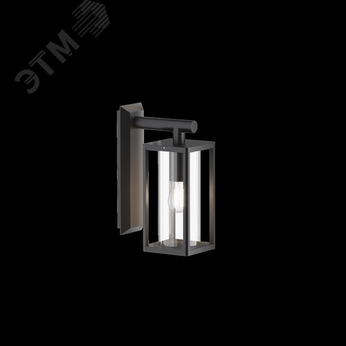 Светильник настенный (бра) Outdoor Cell IP 65 E27х1х15W Графит - фото 3