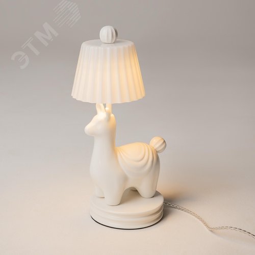 Светильник настольный Senor Alpaca LED 7W Белый - фото 3