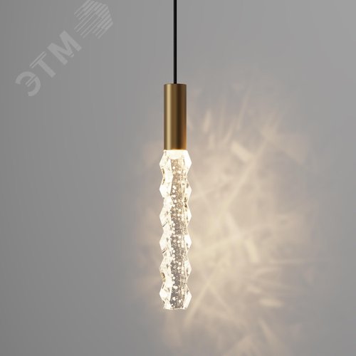 Светильник подвесной Maytoni MOD328PL-L3BS3K Латунь - фото 4