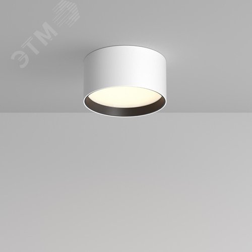 Светильник потолочный Glare LED 12W Белый - фото 2