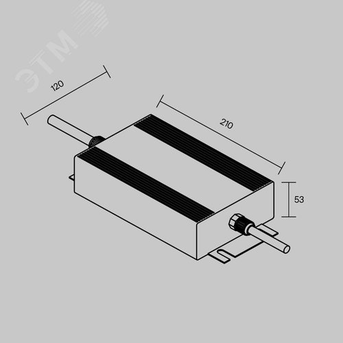 Источник напряжения PSL008 48В 600Вт IP67 (арт 832001) - фото 4