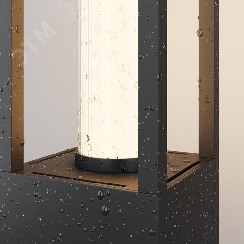 Светильник ландшафтный Outdoor Expo IP 65 LED 12W 3000 K Черный - фото 6