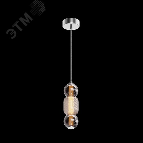 Светильник подвесной Drop LED 16W Хром - фото 4