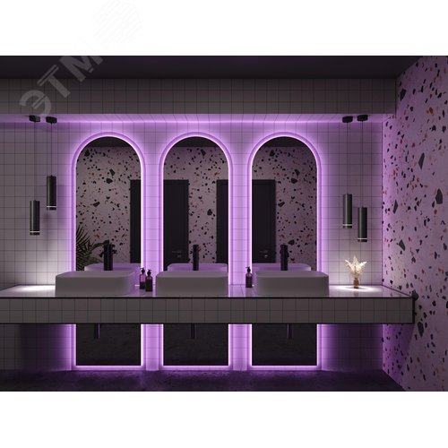 Светильник подвесной Orlo LED 12W Черный - фото 5