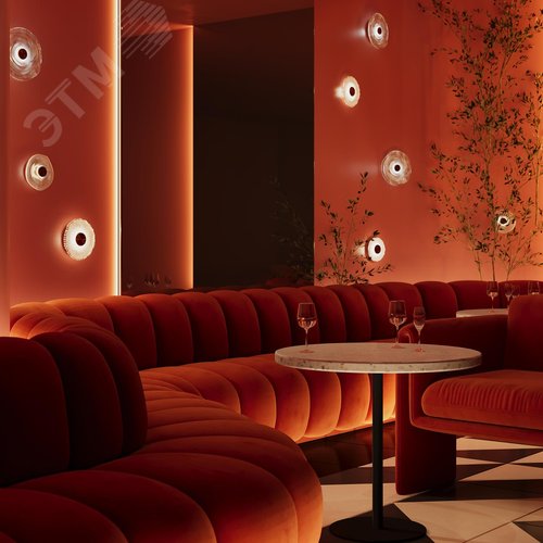 Светильник настенный (бра) Maytoni MOD343WL-L5BS3K Латунь - фото 7