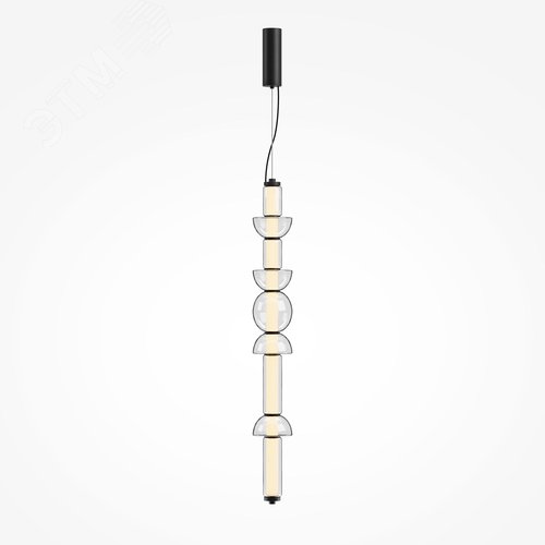 Светильник подвесной Cosmo LED 39W Черный - фото 6