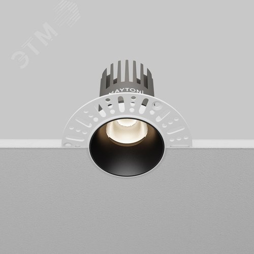 Светильник встраиваемый Dip DL124-10W-4K-TRS-B Черный - фото 6