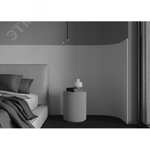 Светильник подвесной Focus T LED 6W Черный и Латунь - фото 6