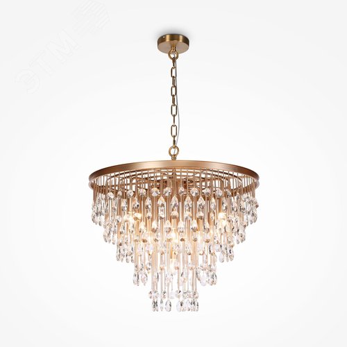 Светильник подвесной Linn E14х9х40W Золото - фото 2