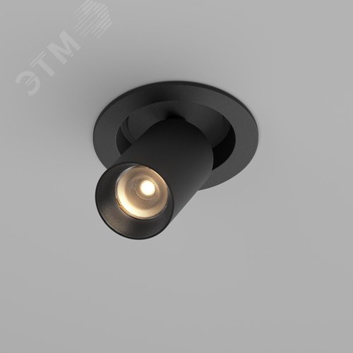 Светильник встраиваемый FOCUS LED C071CL-7W3K-B Черный - фото 3