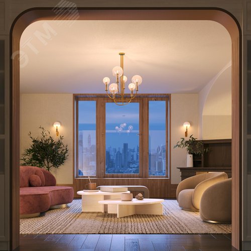 Светильник настенный (бра) Maytoni MOD333WL-01BS Латунь - фото 6