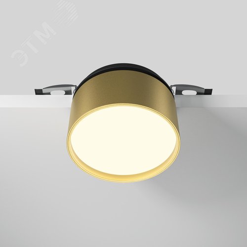 Светильник встраиваемый Onda DL024-12W3K-BMG Черный - фото 2