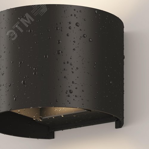 Подсветка архитектурная Outdoor Fulton IP 54 LED 6W 3000 K Черный - фото 7